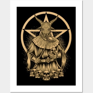 Baphomet Satanic Posters and Art